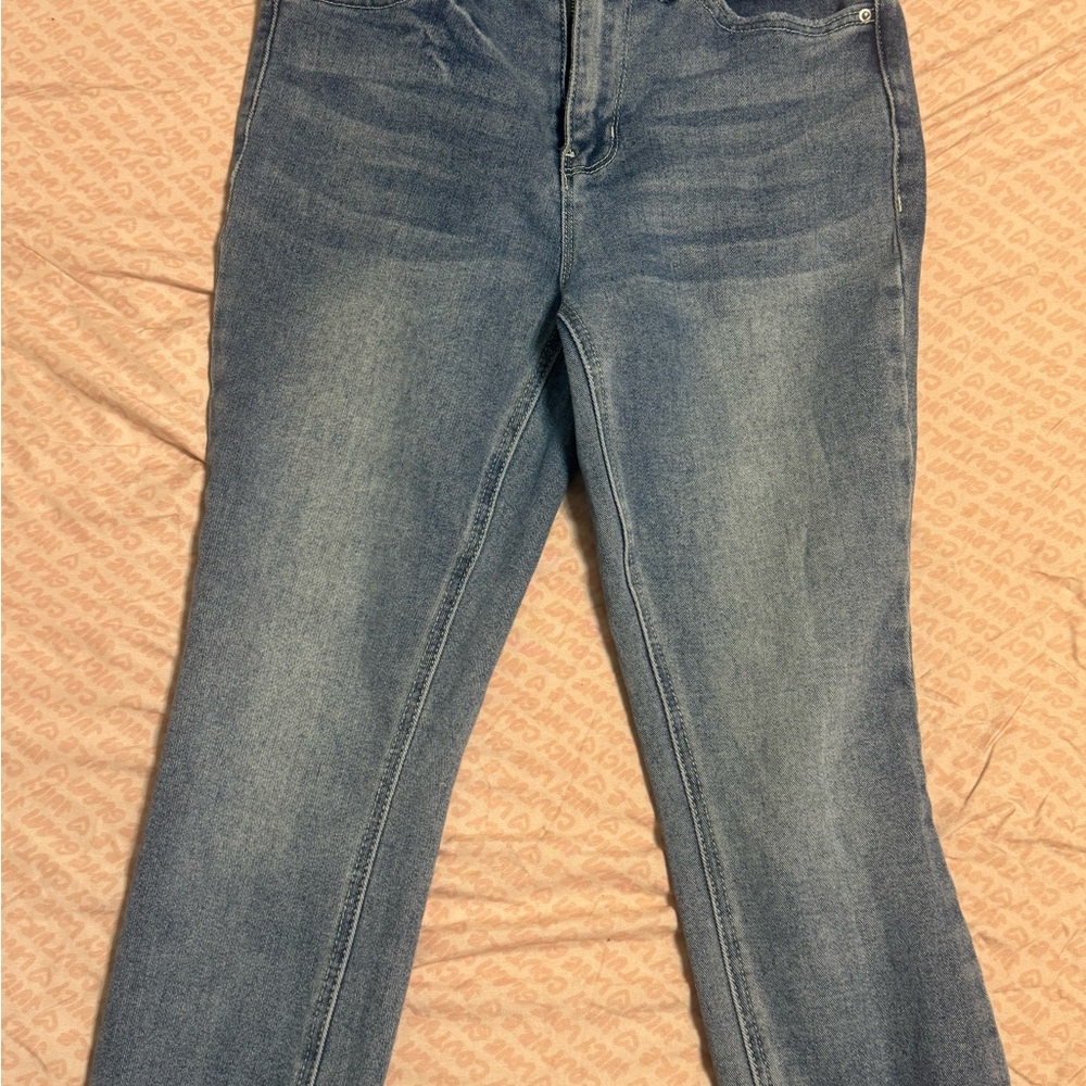 Juicy Couture Light Blue Straight Leg Jeans